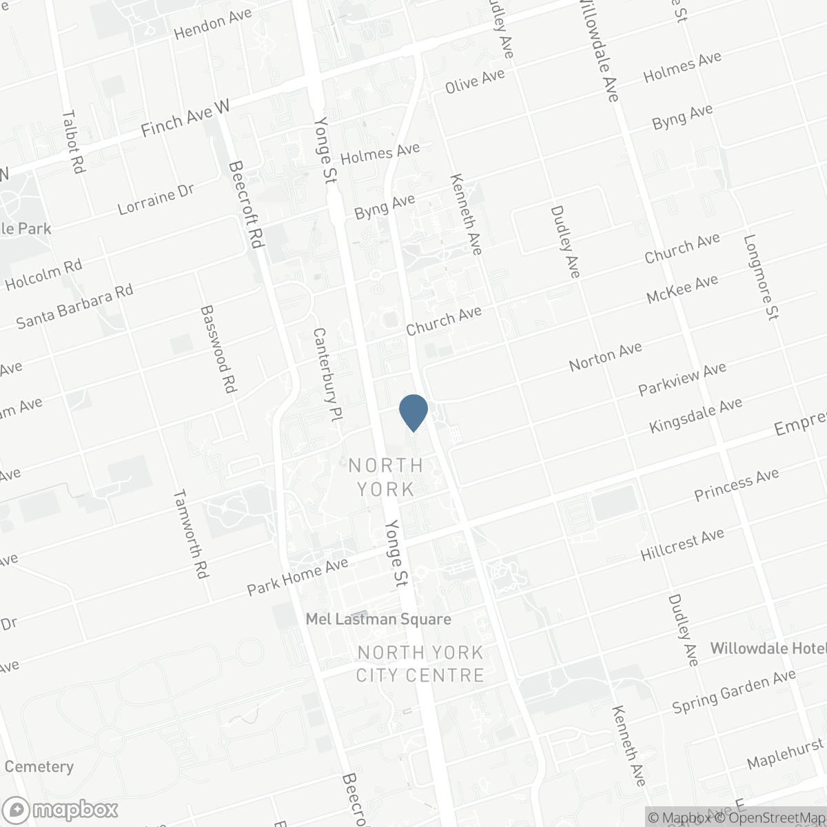 1210 - 260 DORIS AVENUE, Toronto, Ontario M2N 6X9